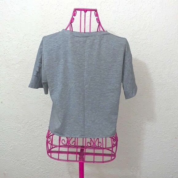 Gray SHEIN crop top - Picture 4 of 16